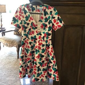 NWT Draper James Cherry Orchard Love Circle Sz 4